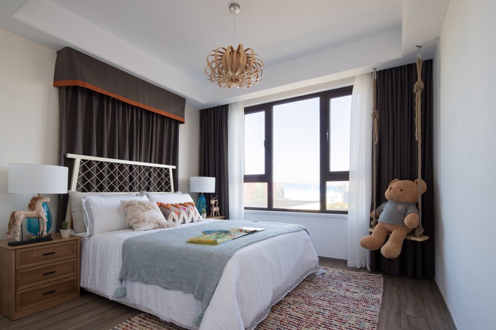 日式簡(jiǎn)約風(fēng)格室內(nèi)設(shè)計(jì)家裝案例-兒童房 日式簡(jiǎn)約風(fēng)格室內(nèi)設(shè)計(jì)家裝案例-兒童房