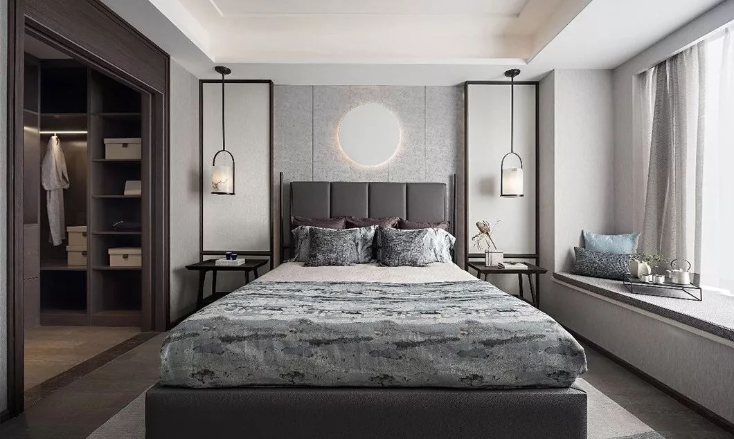 中式風格室內(nèi)裝修設(shè)計效果圖-臥室 中式風格室內(nèi)裝修設(shè)計效果圖-臥室