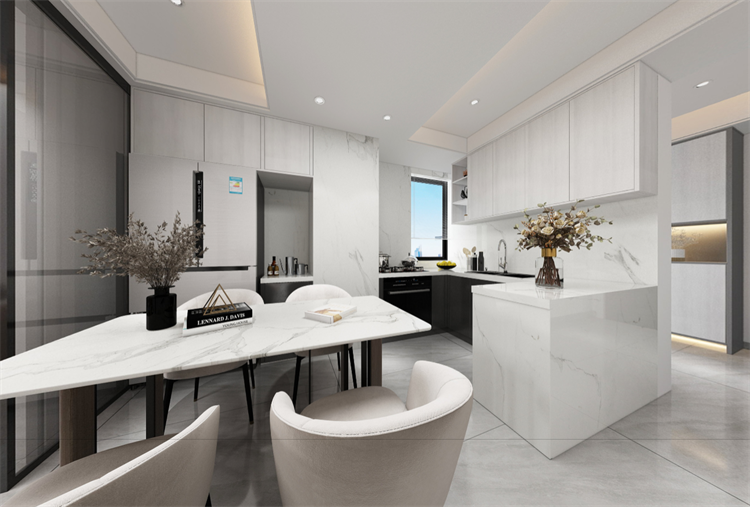 廣州市華發(fā)中央公園現(xiàn)代簡約風(fēng)格三居室裝修案例