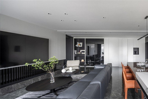 德陽市凱麗景湖現(xiàn)代簡約風(fēng)格三居室裝修案例