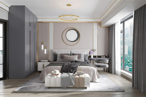 茂名市東匯城現(xiàn)代簡約風格三居室裝修案例