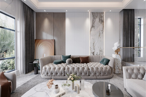 陽江市德信華城美式風(fēng)格別墅裝修案例