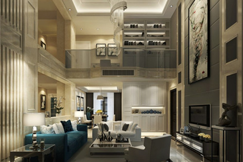 ?？谑心蠂崴钩莿e墅現(xiàn)代簡約風格別墅裝修案例