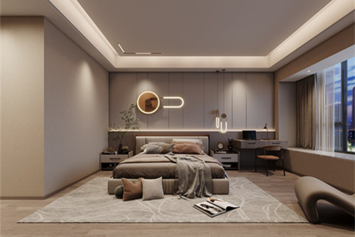 揭陽(yáng)市博和城輕奢風(fēng)格平層裝修案例