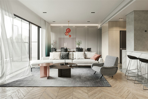 安順101-200平米輕奢風(fēng)格塔山廣場家裝設(shè)計案例