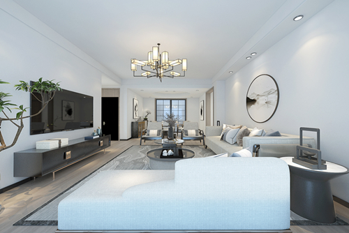 百色市百采廠生活區(qū)現(xiàn)代簡(jiǎn)約風(fēng)格三居室裝修案例