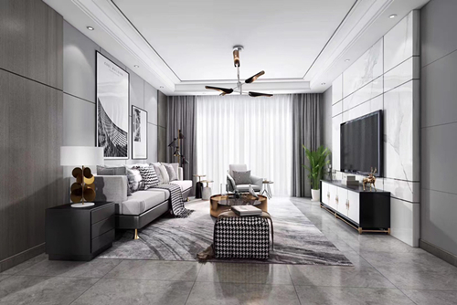 江門(mén)市江灣一品現(xiàn)代風(fēng)格三居室裝修案例