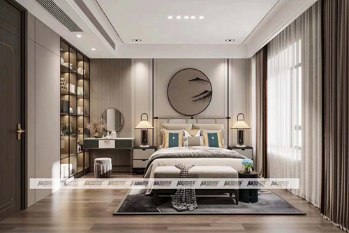 衢州市白馬公寓現(xiàn)代風(fēng)格四居室裝修案例