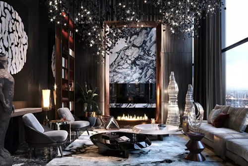 韶關(guān)市云星錢(qián)隆譽(yù)園現(xiàn)代風(fēng)格三居室裝修案例