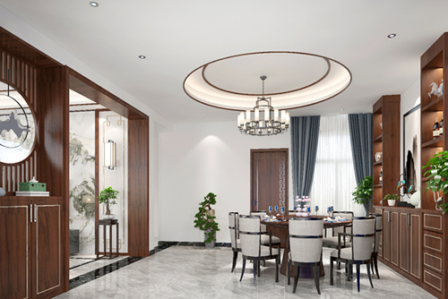 韶關(guān)市保利時(shí)光印象新中式風(fēng)格別墅裝修案例