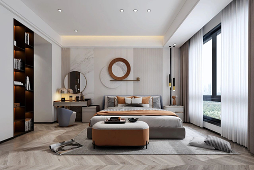 福州市龍湖&middot;云峰原著現(xiàn)代風(fēng)格三居室裝修案例