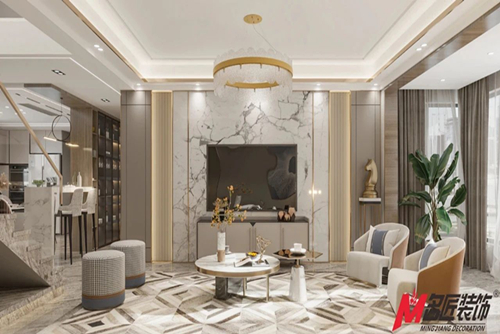 福州市龍湖&middot;云峰原著現(xiàn)代風(fēng)格四居室裝修案例