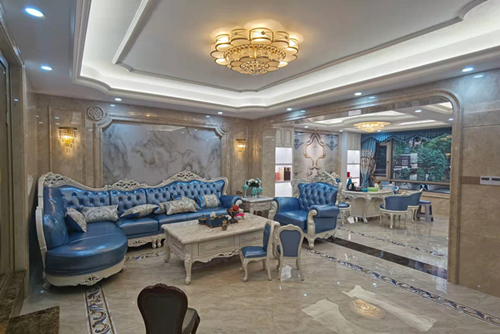 河源市華僑城歐式風(fēng)格別墅裝修案例