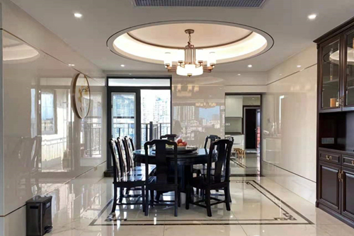 河源市雅居樂(lè)花園新中式風(fēng)格別墅裝修案例