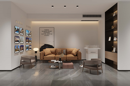 廣州市黃埔花園現(xiàn)代風(fēng)格辦公空間裝修案例