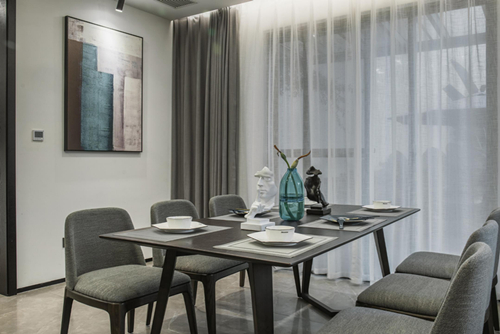 ?？谑芯G城桃李春風(fēng)現(xiàn)代風(fēng)格別墅裝修案例