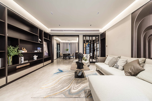 ?？谑邪埓髲B現(xiàn)代簡約風格四居室裝修案例