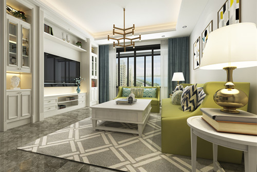 中山市陽光假日北歐風格三居室裝修案例