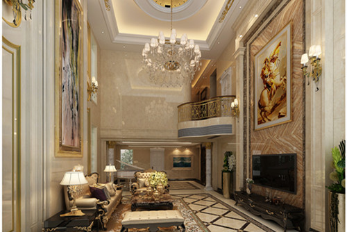 中山市泰安樓歐式風(fēng)格別墅裝修案例
