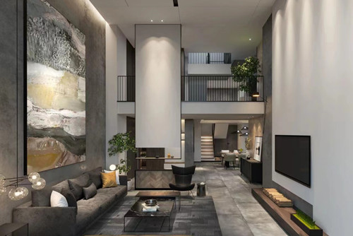 潮州市庵埠亨利北路工行宿舍現(xiàn)代簡約風(fēng)格別墅裝修案例