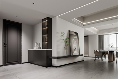 潮州市邦妮花園現(xiàn)代簡(jiǎn)約風(fēng)格四居室裝修案例