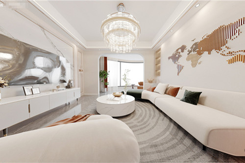 莆田市八二五南街小區(qū)現(xiàn)代簡約風(fēng)格三居室裝修案例