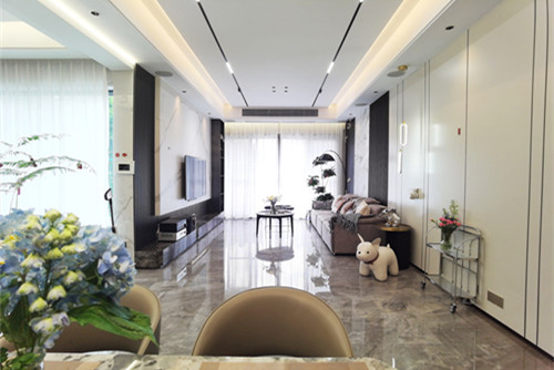 佛山市頤安&middot;天璟名庭現(xiàn)代簡(jiǎn)約風(fēng)格四居室裝修案例