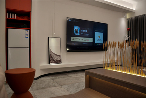 ?？谑袗廴A小區(qū)現(xiàn)代簡約風格二居室裝修案例