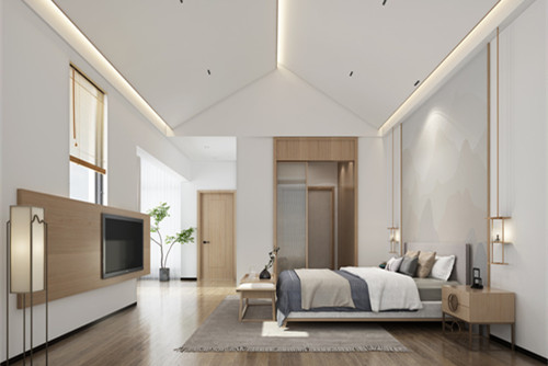 ?？谑心蠂崴钩乾F(xiàn)代簡約風格三居室裝修案例