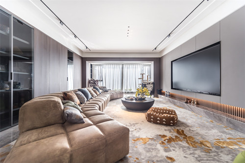 ?？谑斜＠醒牒０遁p奢風(fēng)格四居室裝修案例