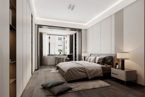 ?？谑邪埓髲B現(xiàn)代簡約風格三居室裝修案例