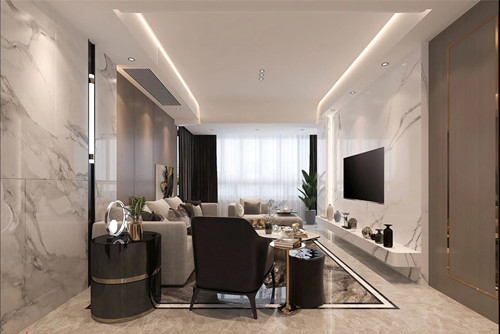 莆田市碧桂園&middot;浪琴灣現(xiàn)代簡(jiǎn)約風(fēng)格四居室裝修案例