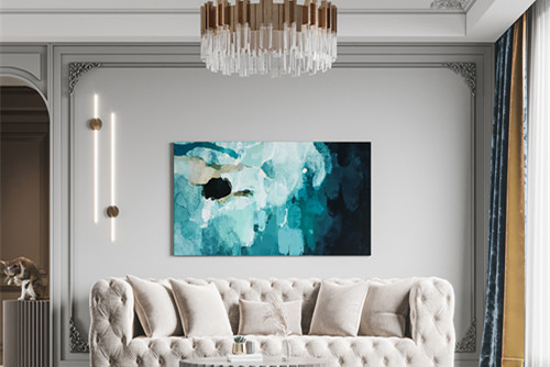 廣州市匯僑新城北區(qū)輕奢風(fēng)格二居室裝修案例