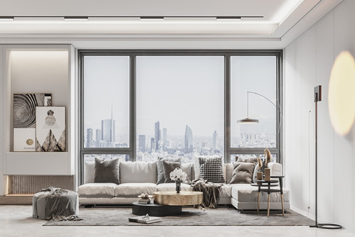 廣州市海珠半島花園三期現(xiàn)代簡約風(fēng)格三居室裝修案例