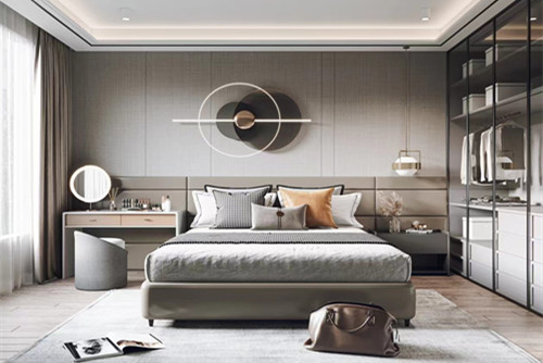 廣州市鴻成&middot;珠江玥現(xiàn)代簡約風(fēng)格三居室裝修案例