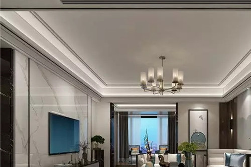 潮州市北園路8號小區(qū)新中式風(fēng)格三居室裝修案例