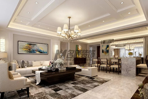 合肥市合肥孔雀城現(xiàn)代風格四居室裝修案例