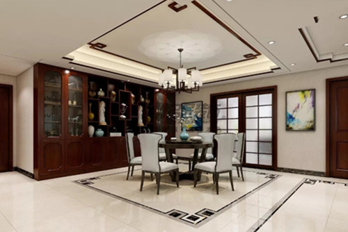 合肥市斌鋒悅境美式風(fēng)格三居室裝修案例