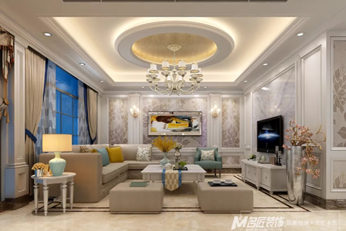 珠海市華發(fā)又一城歐式風(fēng)格別墅裝修案例